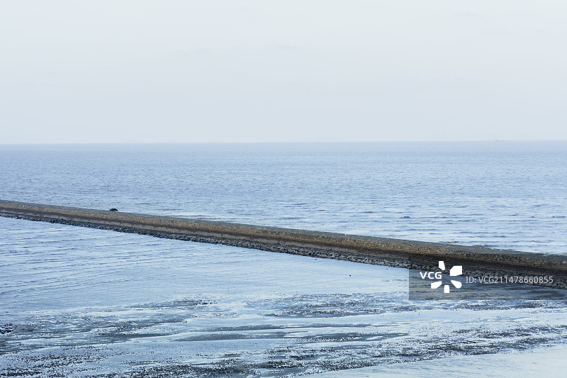 宁波的海边图片素材