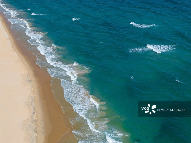 沙滩与海浪图片素材