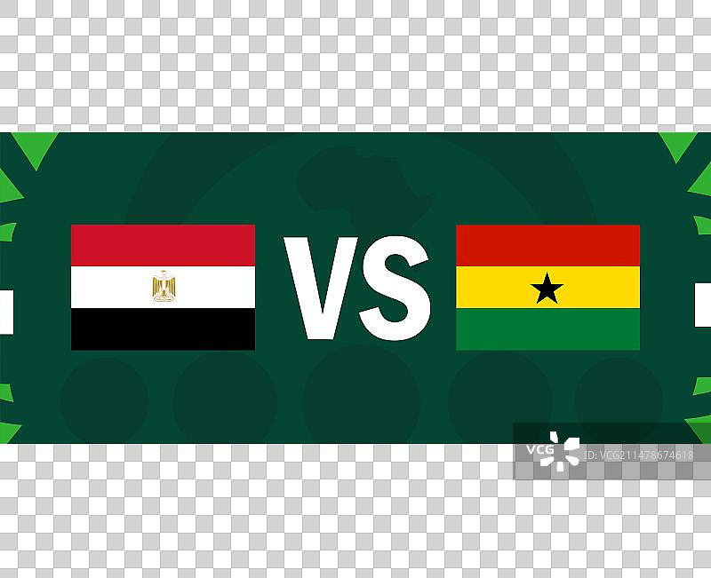 埃及和佛得角非洲国家旗帜 2023图片素材