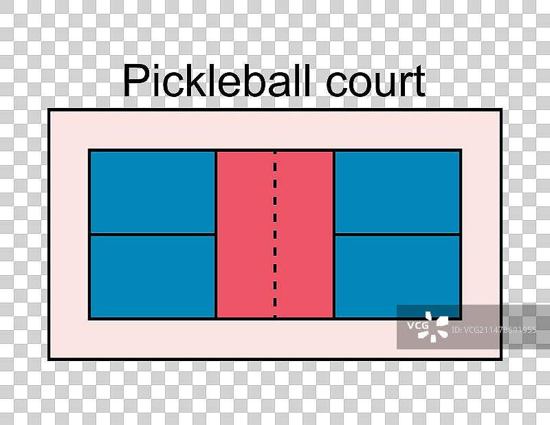 室内匹克球拍运动球场球拍图标图片素材