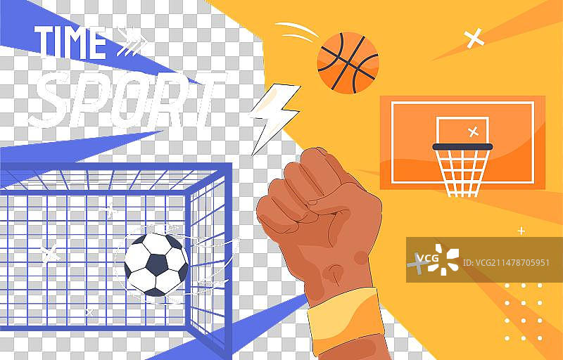 时间运动海报图片素材