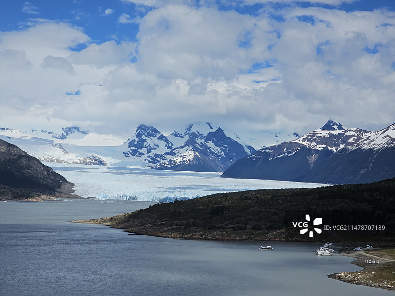 莫雷诺冰川图片素材