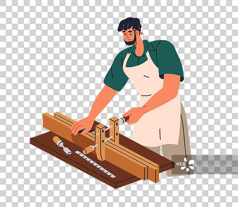 木工细木工匠及细木工工具图片素材