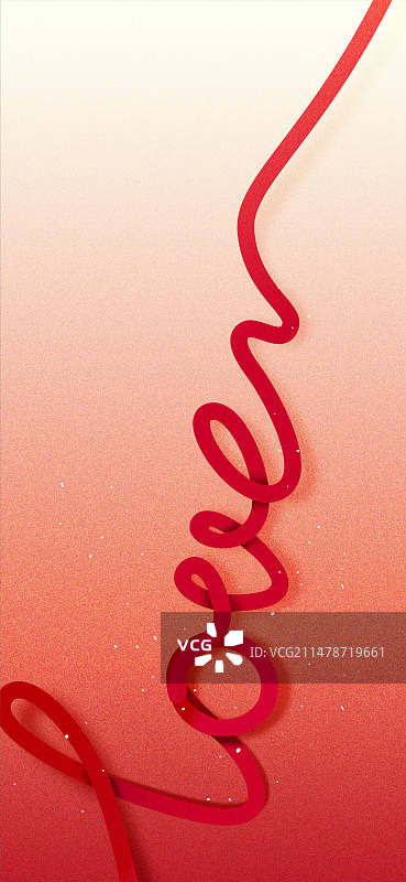 LOVE艺术字体时尚渐变矢量背景图片素材