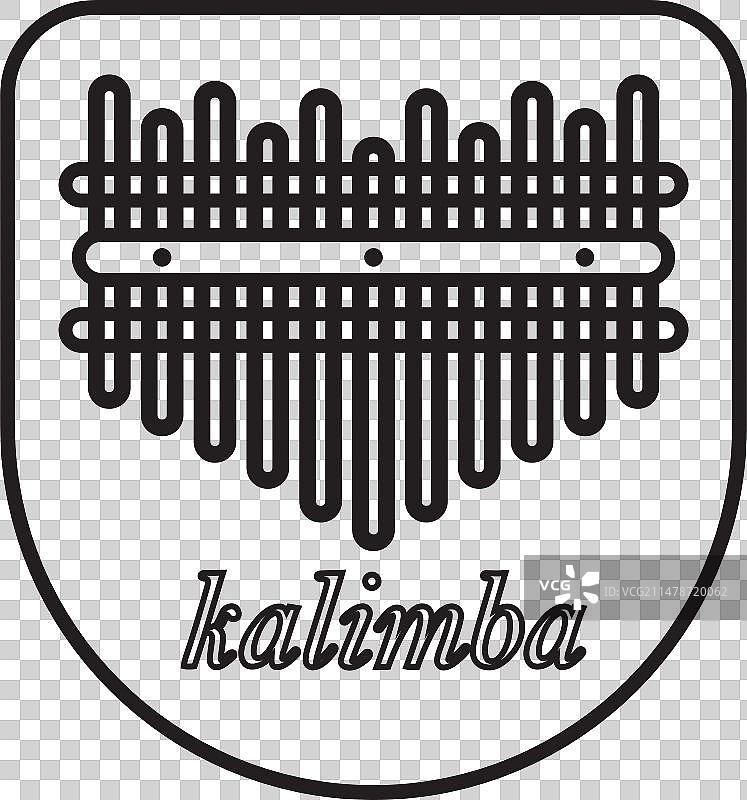 卡林巴琴图标图片素材