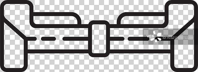 悬浮滑板图标图片素材