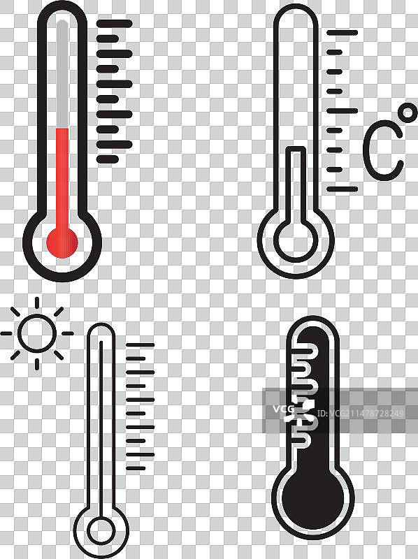 温度计的图标图片素材
