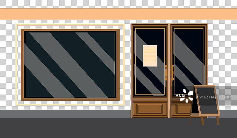 餐厅门壁纸背景图片素材