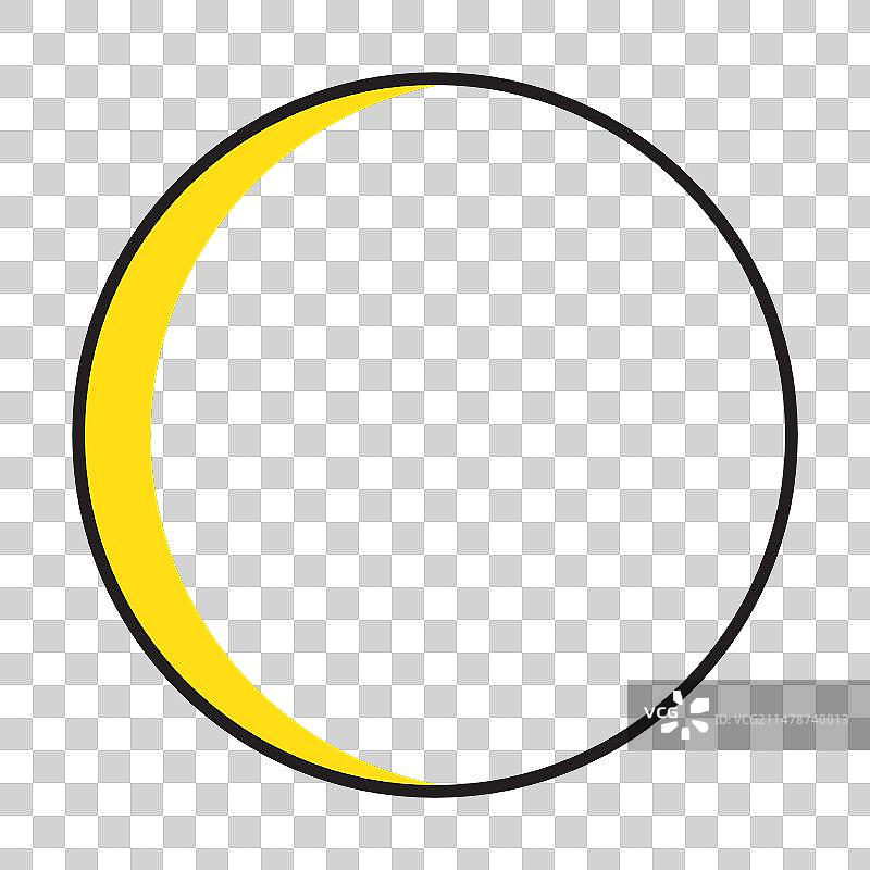 月相图标图片素材