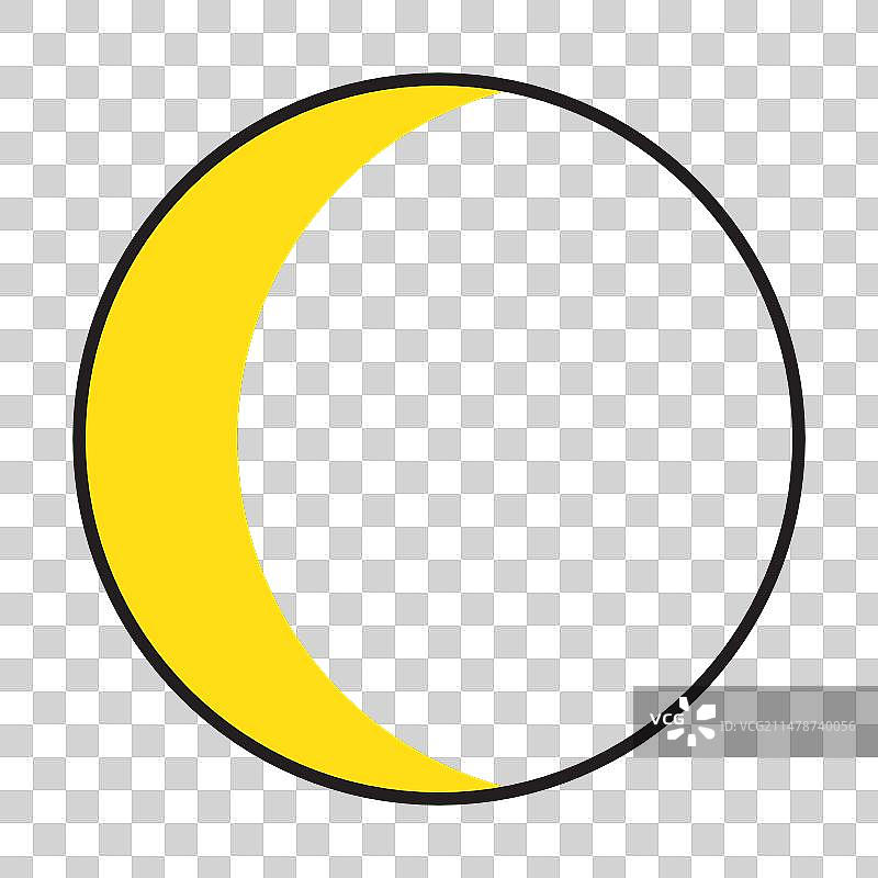 月相图标图片素材