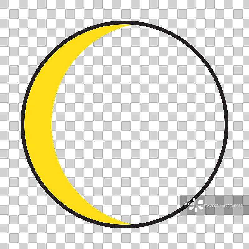 月相图标图片素材