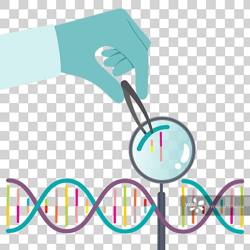 DNA基因编辑与研究图片素材