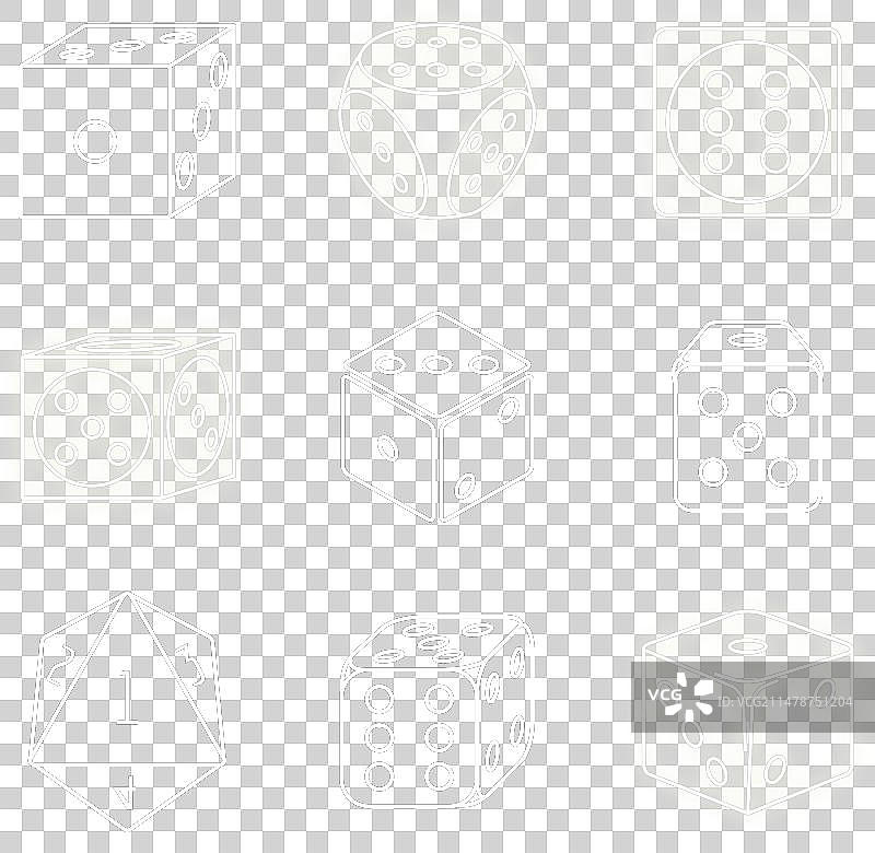 公园儿童游乐场霓虹灯图标集图片素材