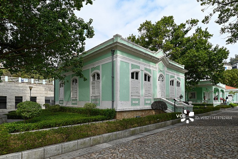 澳门龙环葡韵住宅式博物馆建筑图片素材