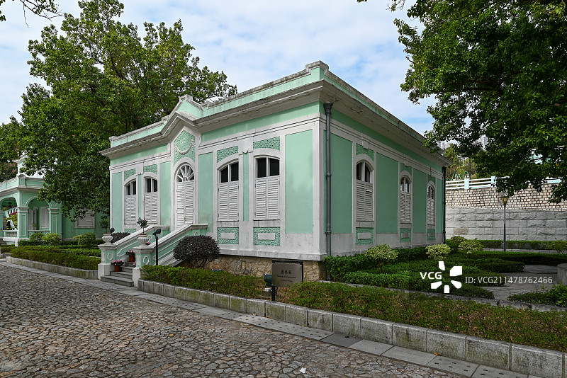 澳门龙环葡韵住宅式博物馆建筑图片素材