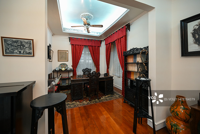 澳门龙环葡韵住宅式博物馆陈列图片素材