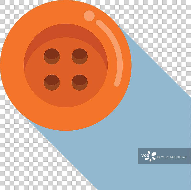 时尚设计的扁平工艺按钮图标图片素材