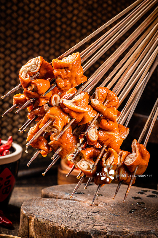 串串食材拍摄图片素材