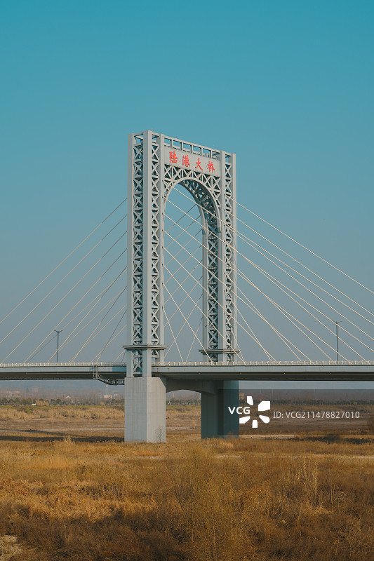 宝鸡陆港大桥图片素材