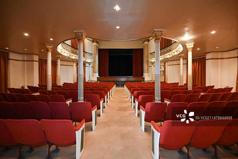 澳门岗顶剧院建筑图片素材