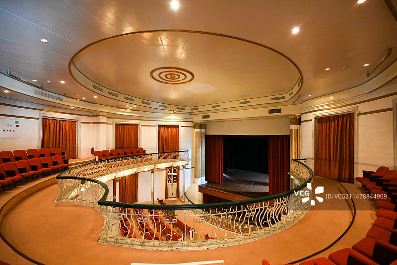 澳门岗顶剧院建筑图片素材