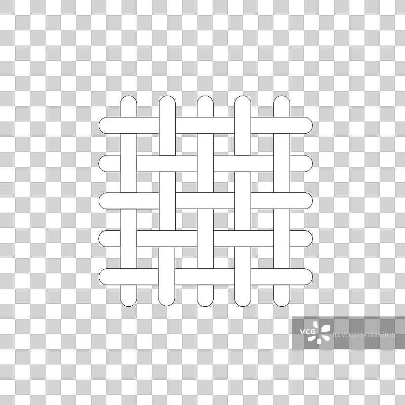 纺织业相关面料羽毛图标图片素材