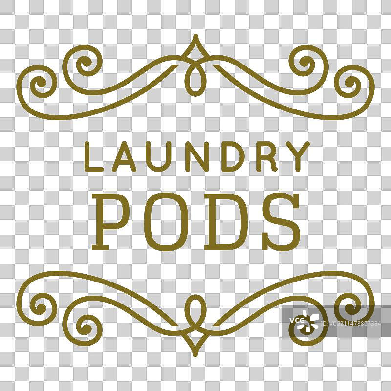 洗衣凝珠漩涡标签图片素材