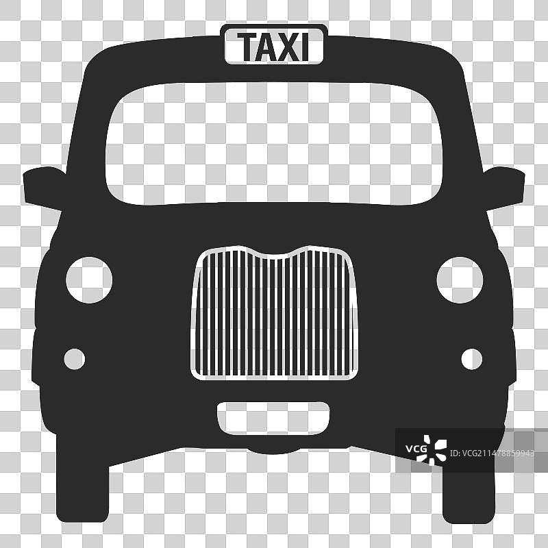 伦敦黑色出租车图片素材