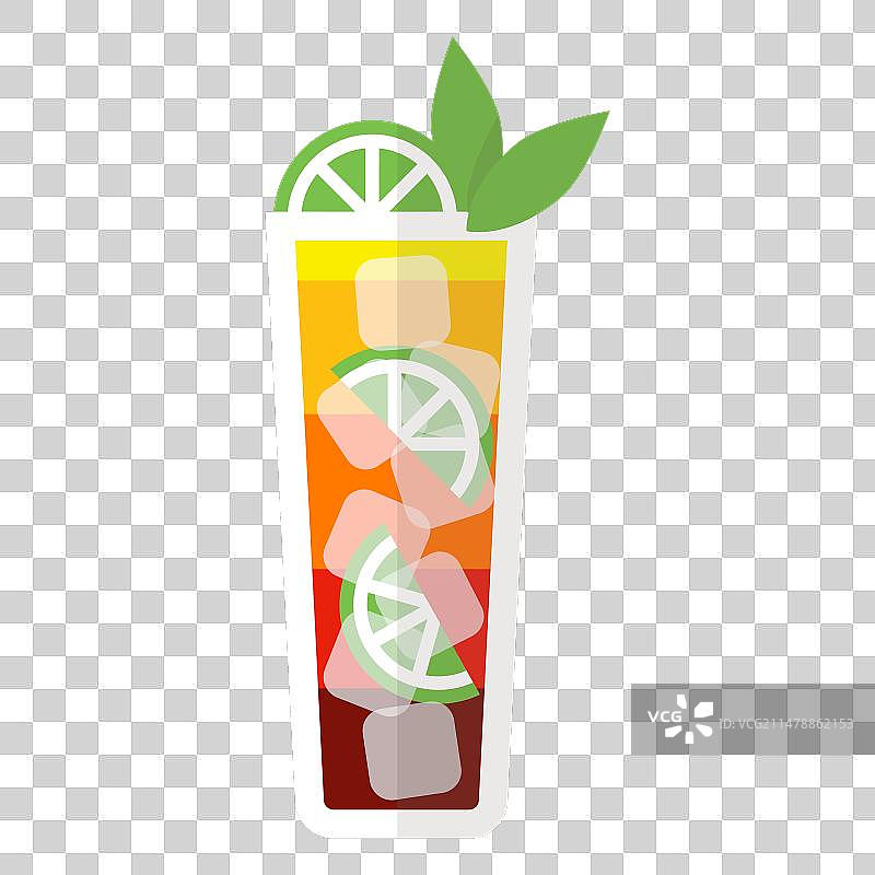 迈泰鸡尾酒图标图片素材