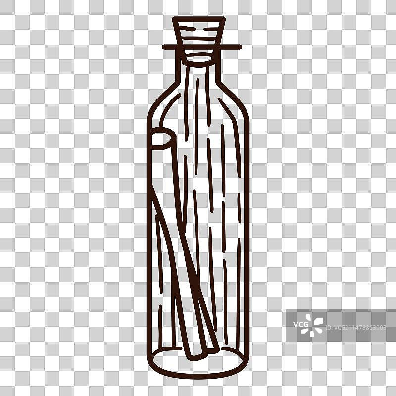 瓶中信图片素材