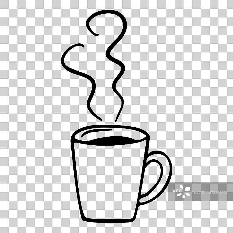 雀巢咖啡气味笔触图片素材