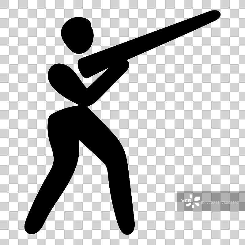 奥林匹克运动射击项目图标图片素材