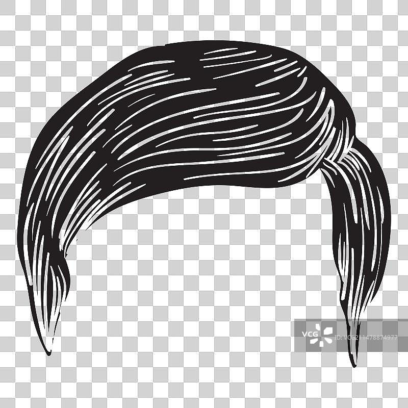 男士发型图标图片素材