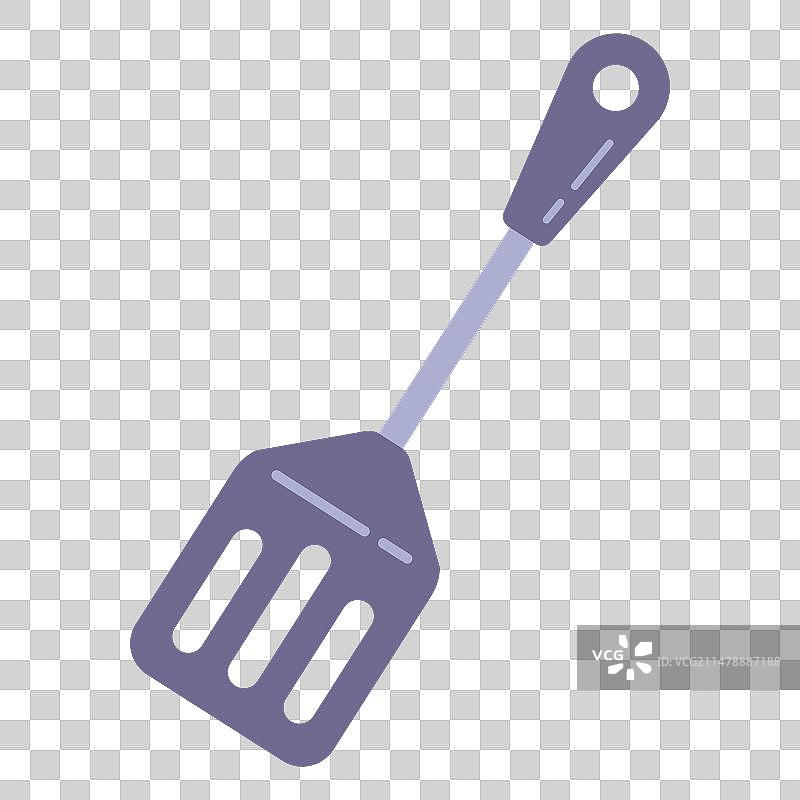 刮刀彩色笔触图片素材