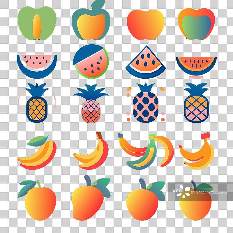 水果图标图片素材