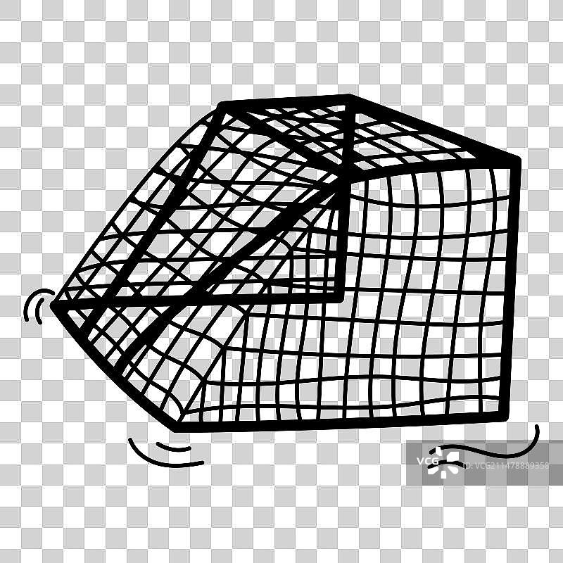 足球运动球门柱图片素材