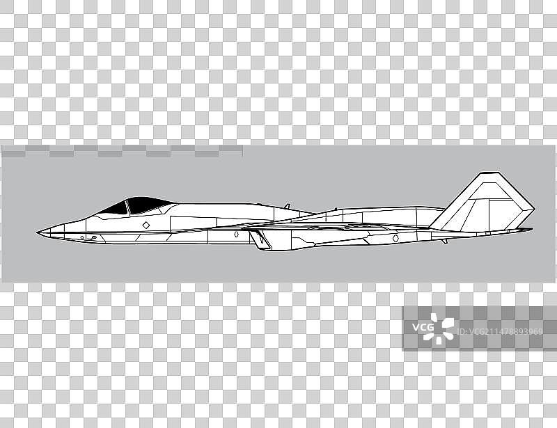 诺斯罗普YF-23黑寡妇II图片素材