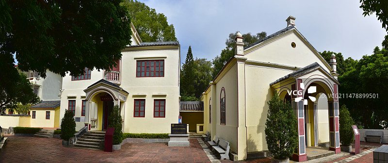 广东省深圳市大鹏新区土洋东江纵队司令部旧址图片素材