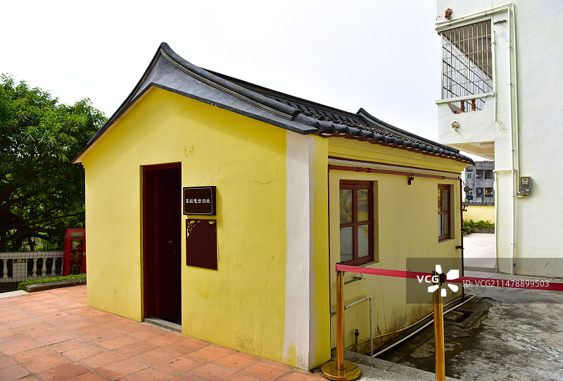 广东省深圳市大鹏新区土洋东江纵队司令部旧址图片素材