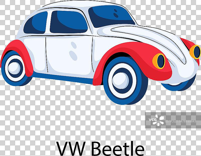 大众甲壳虫汽车图片素材
