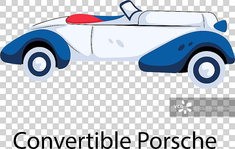 敞篷保时捷图片素材