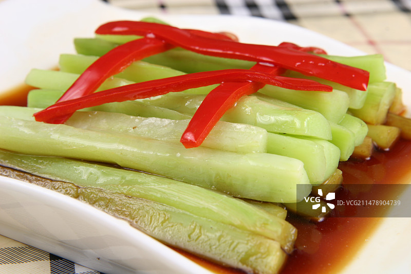 白灼芥兰图片素材