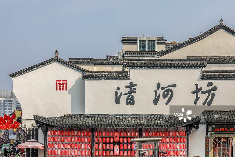 杭州清河坊图片素材