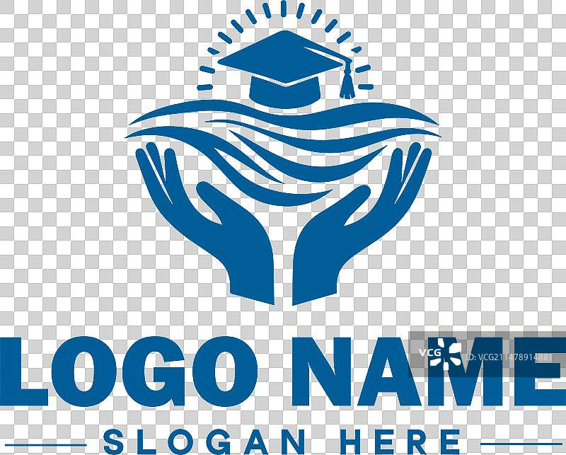 学校教育机构标志设计图片素材
