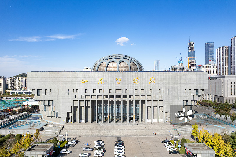 亚洲中国山东省济南市山东博物馆图片素材