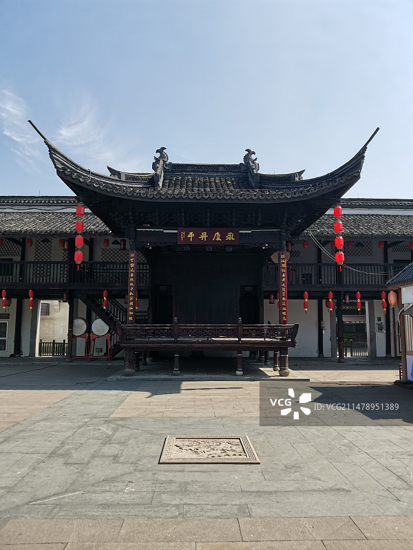 杭州塘栖古镇图片素材