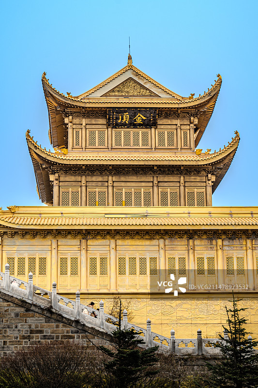 峨眉金顶图片素材