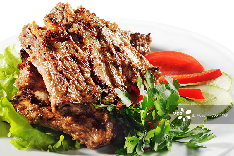 牛扒肉类食物图片素材