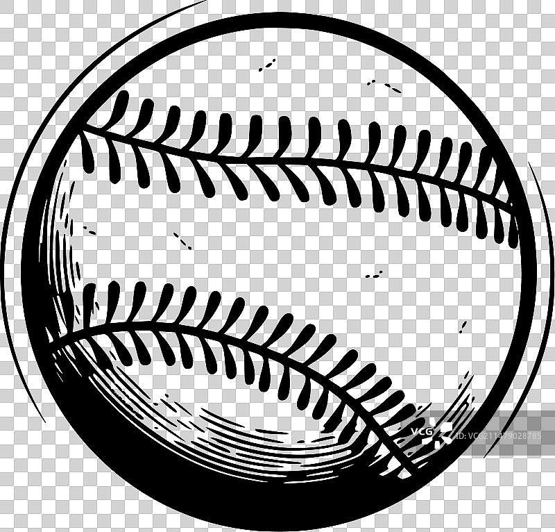 高品质棒球Logo设计（T恤适用）图片素材