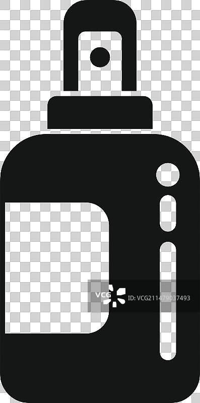 韩国喷雾化妆品图标简约肌肤图片素材